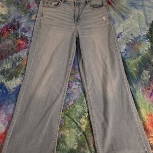 American Eagle Outfitters Light Wash Flare Jeans